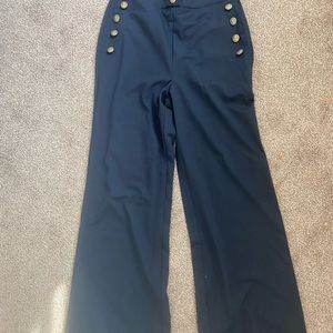 Navy sailor pants.